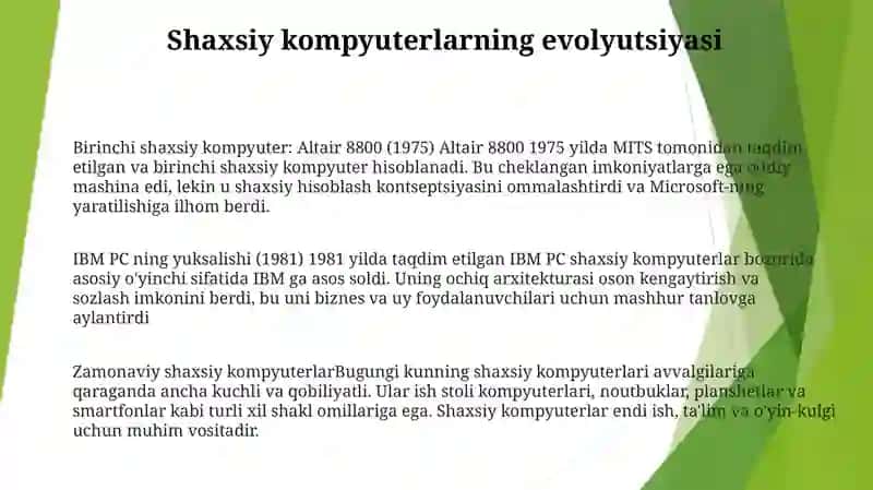 Shaxsiy Kompyuterning Ta'Minoti Va Ularning Turlari 2