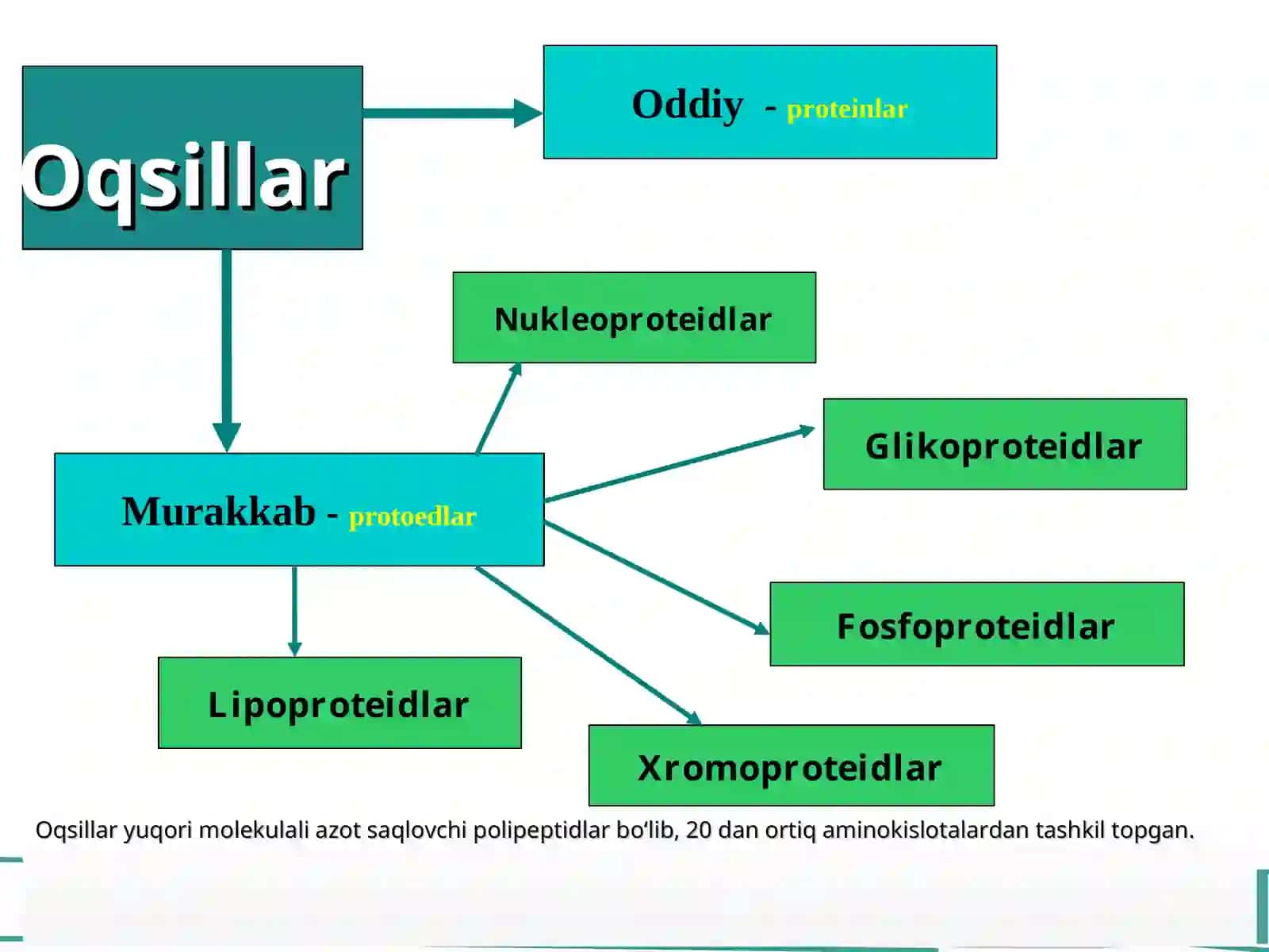 Oqsillar almashinuvining buzilishlari ko‘rsatkichlarini o‘rganish 2