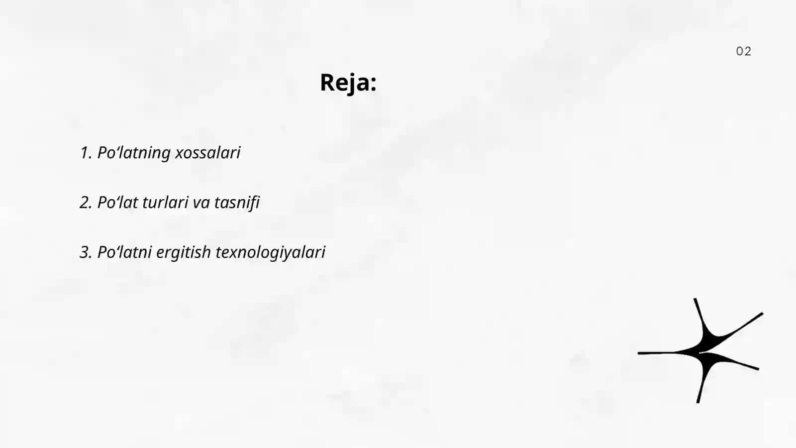 Po'latning xossalari 2