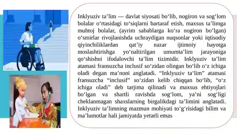 Inklyuziv ta’lim sharoitida tyutorlik amaliyotini tashkil etish 2