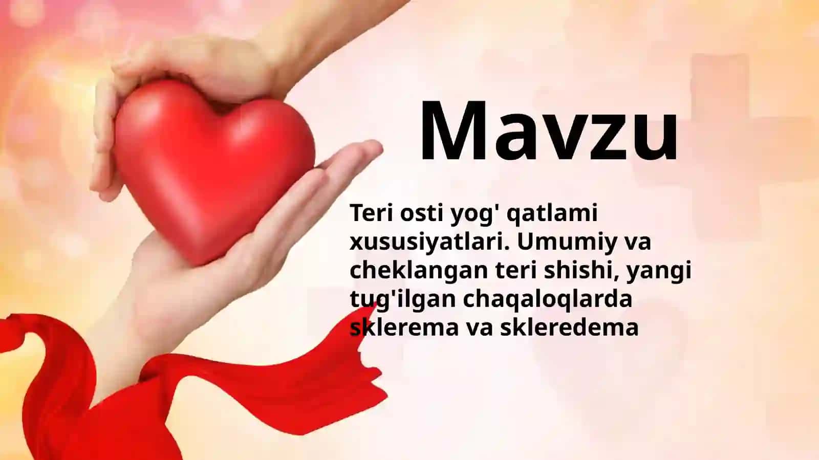 Teri osti yog' qatlami xususiyatlari. Umumiy va cheklangan teri shishi, yangi tug'ilgan chaqaloqlarda sklerema va skleredema 2