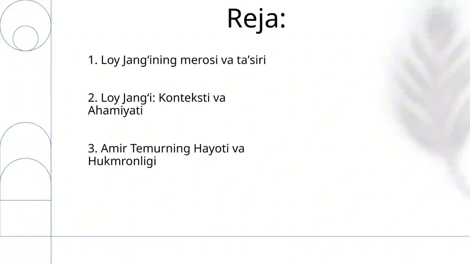 Amir Temur "Loy jangi" 2