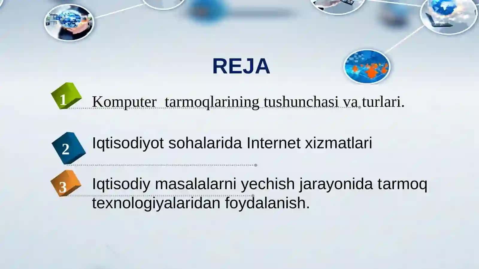 Iqtisodiyotda axborot-kommunikatsion texnologiyalar va tizimlar 2