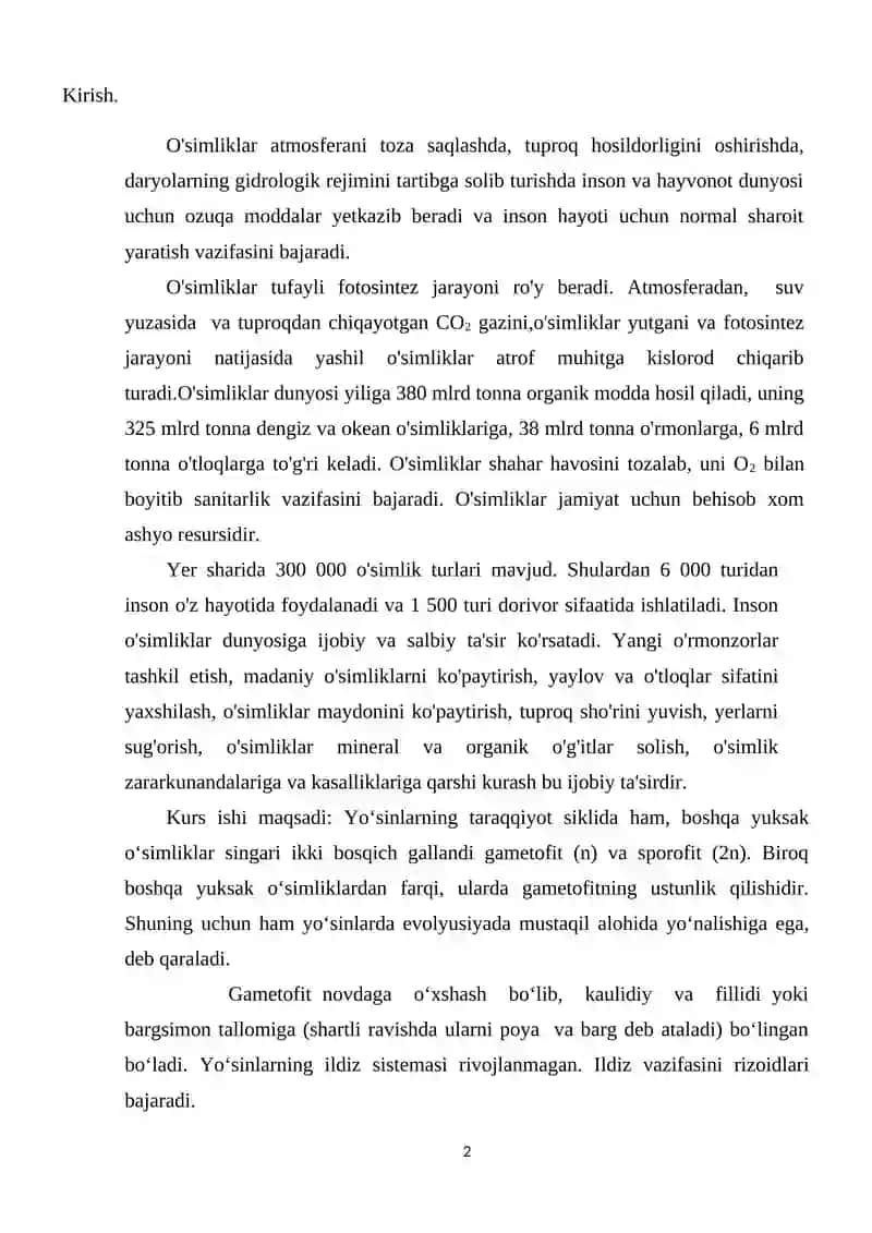 MOXLAR BO’LIMI HAQIDA UMUMIY TUSHUNCHA 2
