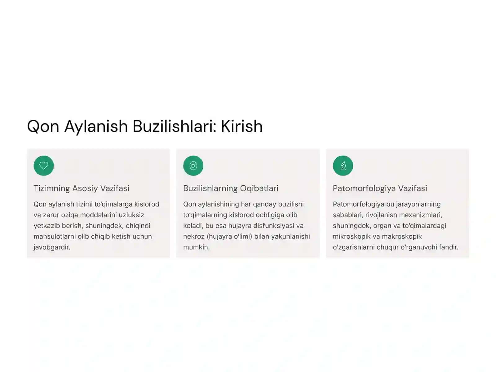 Qon Aylanish Buzilishlarining Patomorfologiyasi 2