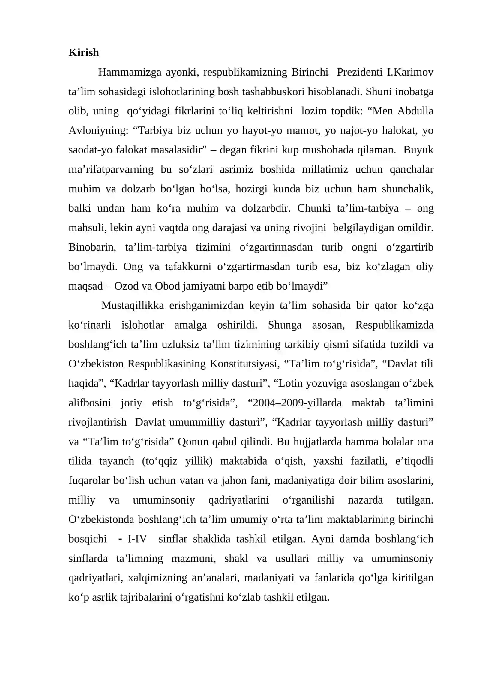 Bolalarning savod o’rgatishga tayyorgarligini o’rganish 2