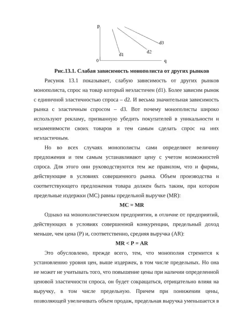 Деятельность фирм на несовершенных рынках 2