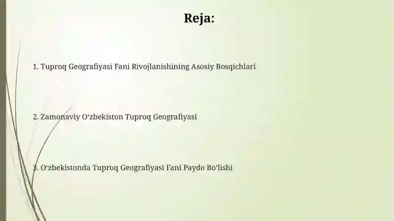 Tuproq Geografiyasi va Atrof-muhit Muhofazasi 2