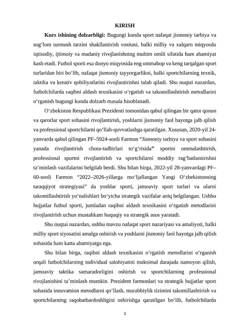 Futbolchilarda raqibni aldash texnikasini o‘rgatish metodlari 2