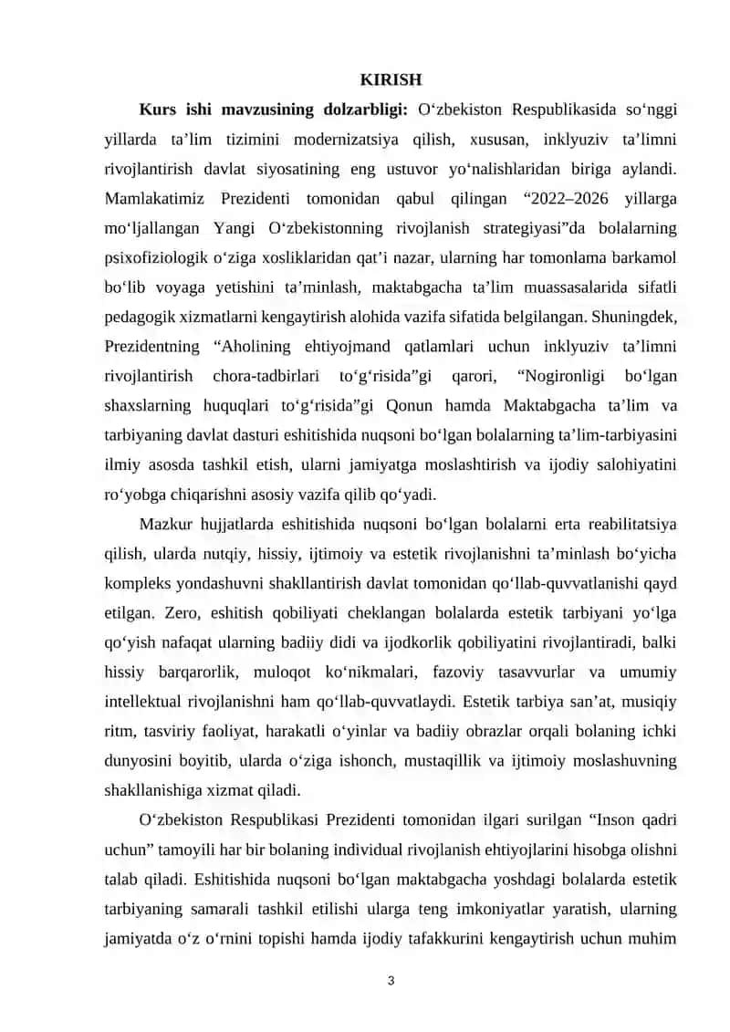 Estetik tarbiya yoshidagi bolalarni estetik tarbiyasi 2