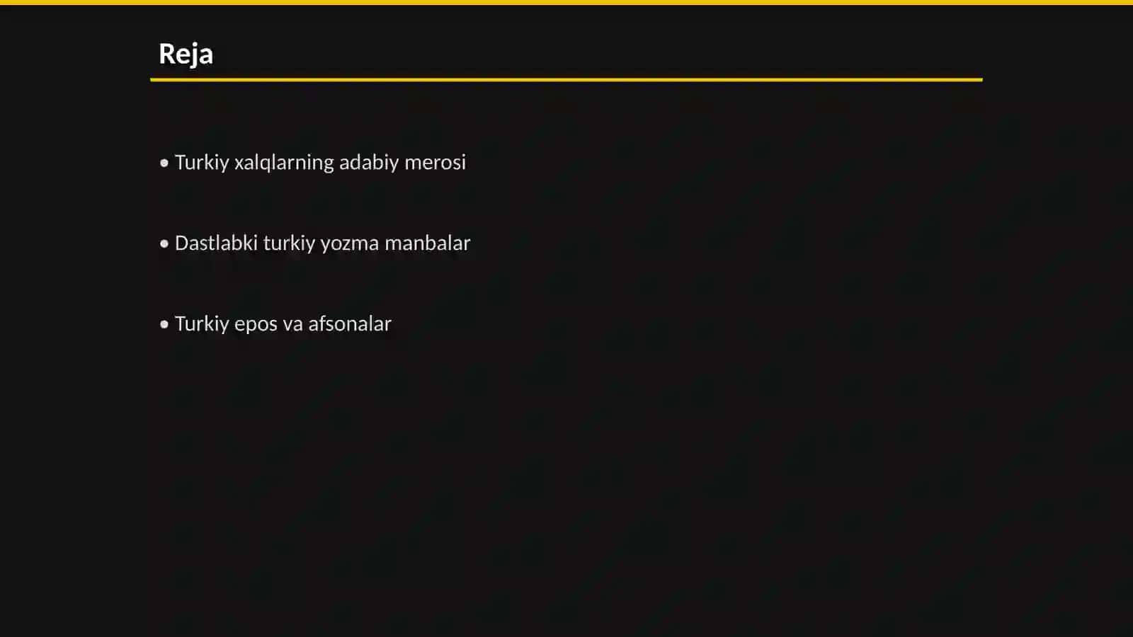 Islomga qadar yaratilgan turkiy adabiyot 2