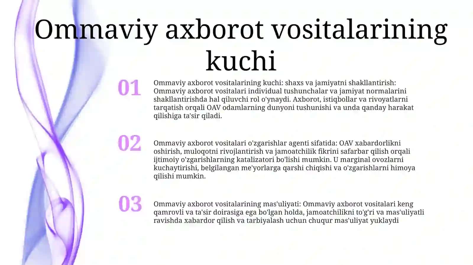Ommaviy axborot vositalarining kuchi: shaxs va jamiyatdagi oʻrni va ahamiyati 2