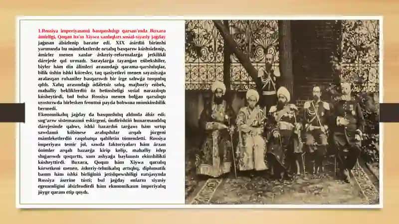 Qaraqalpaq mámleketlik unversetetine akademik liceyiniñ tariyx paninen ozbetinshe jazgan jumisi 2
