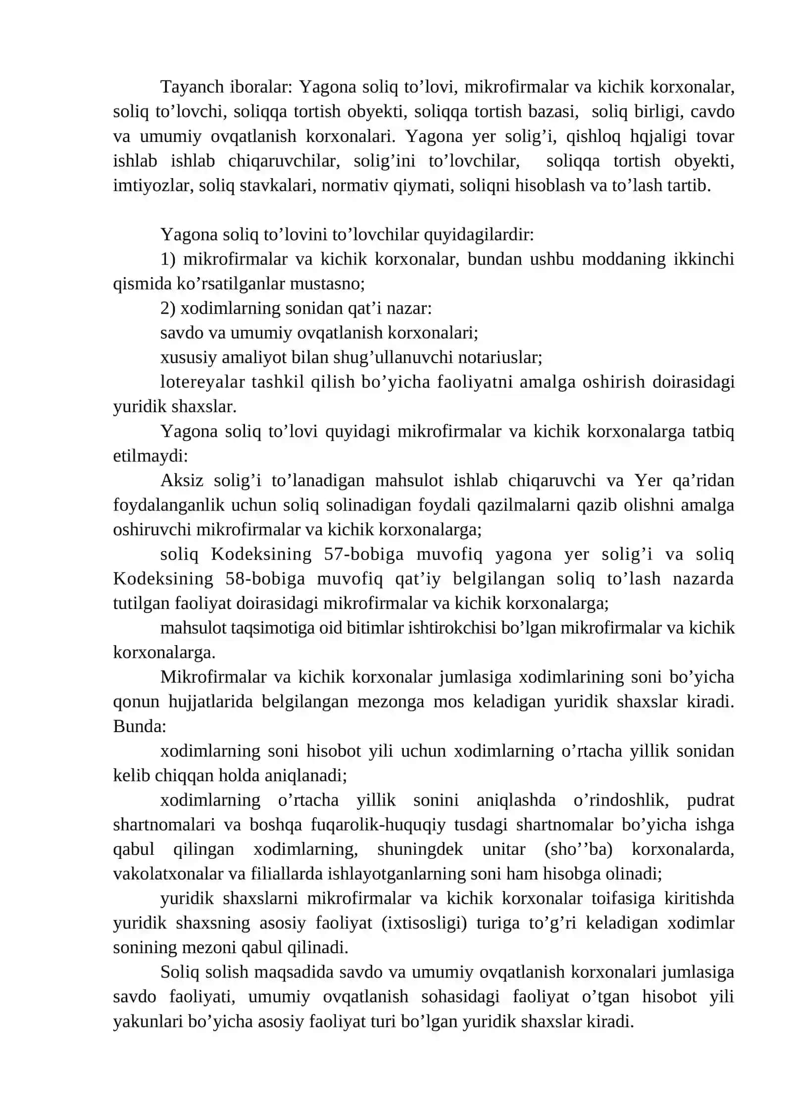 Yagona soliq tizimi 2