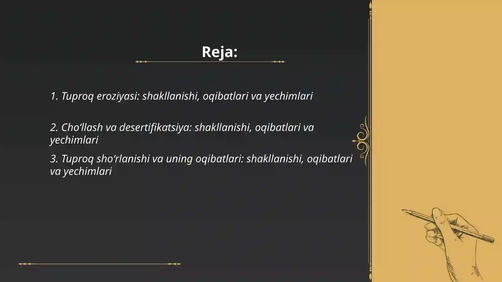 geoekologik muammolarining shakllanishi ularning oqibatlari va yechimi 2