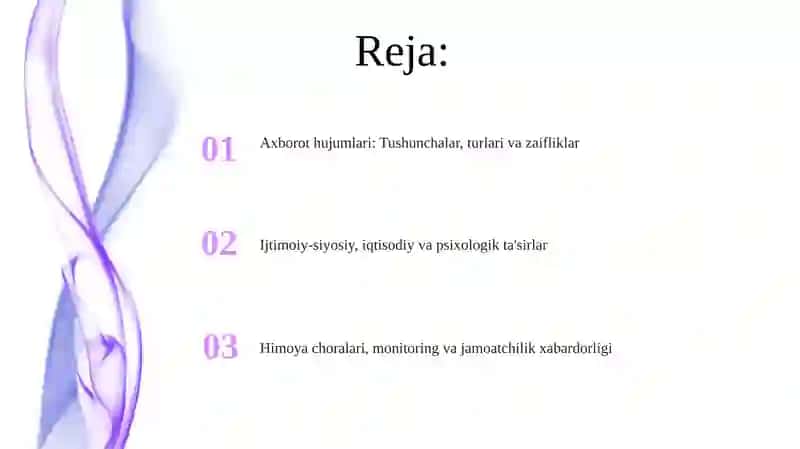 Axborot hujumlari: Tushunchalar, turlari va zaifliklar 2