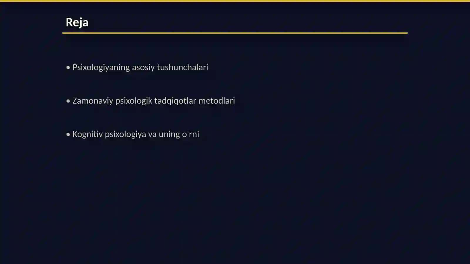 Zamonaviy psixologiya va tadqiqot metodlari 2