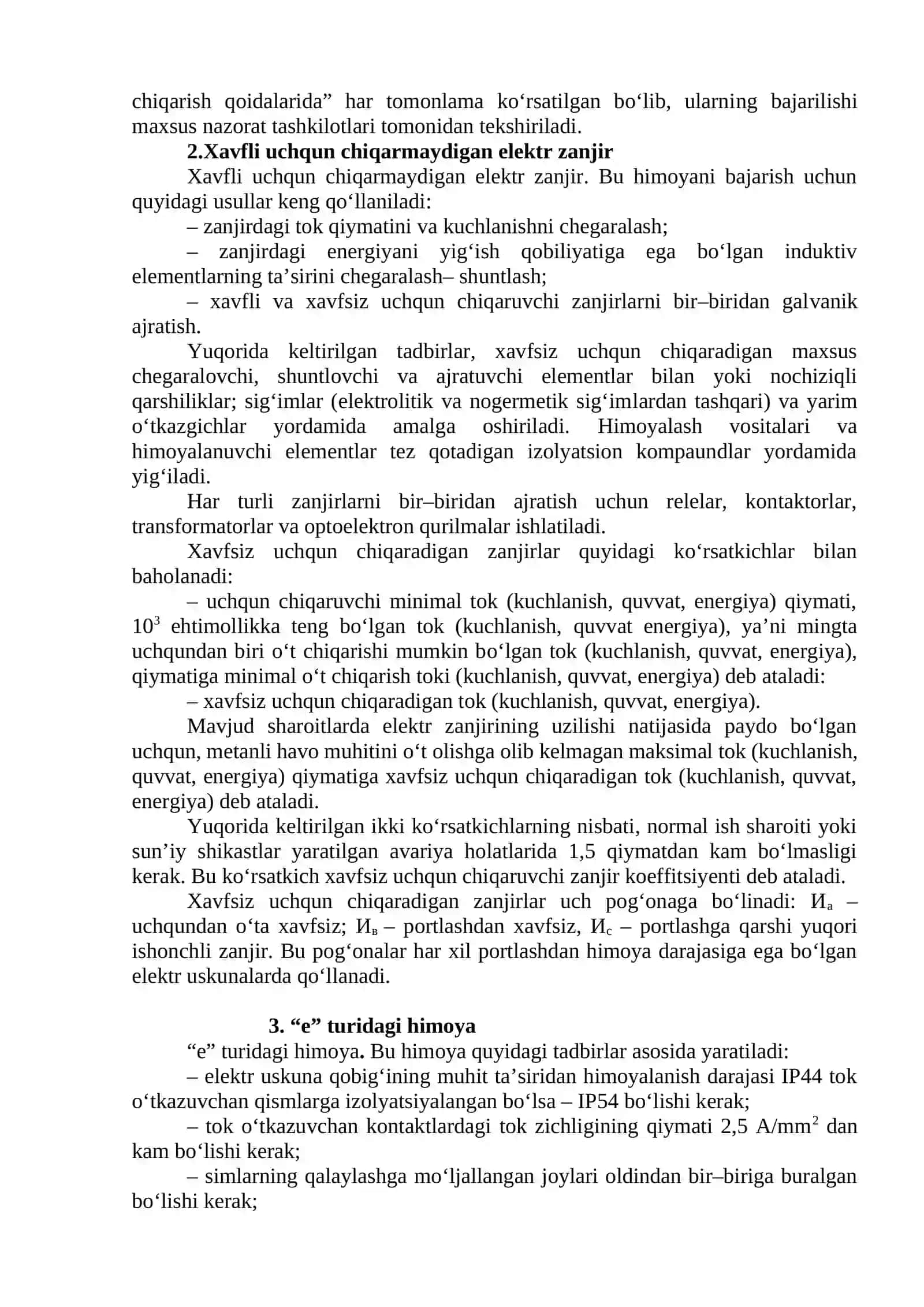 Portlashdan xavfsizlikni ta’minlash choralari 2