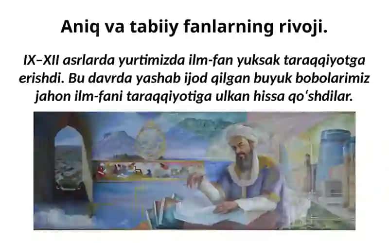 Yurtimizning buyuk allomalari 2