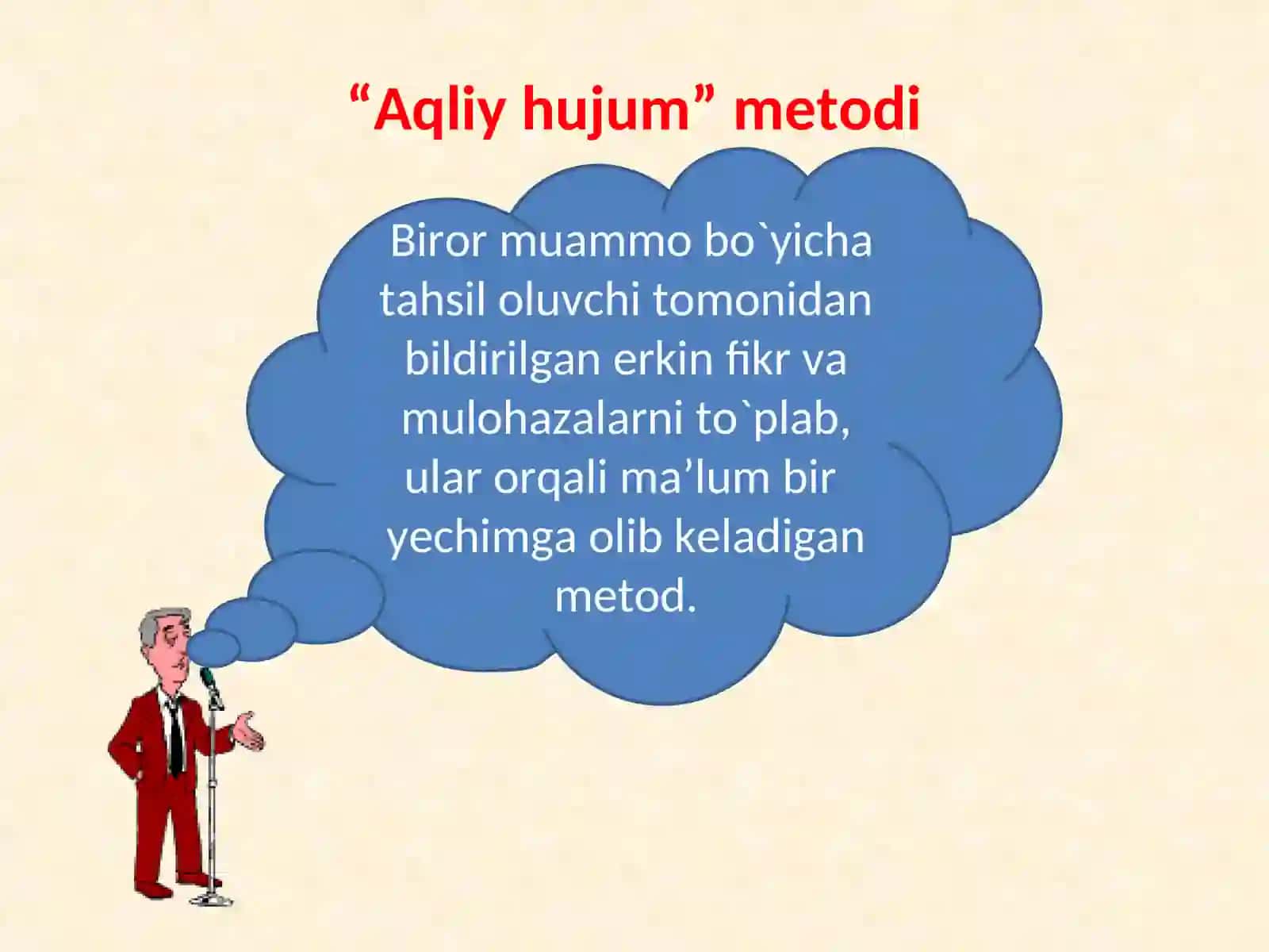 “Aqliy hujum” metodi 2