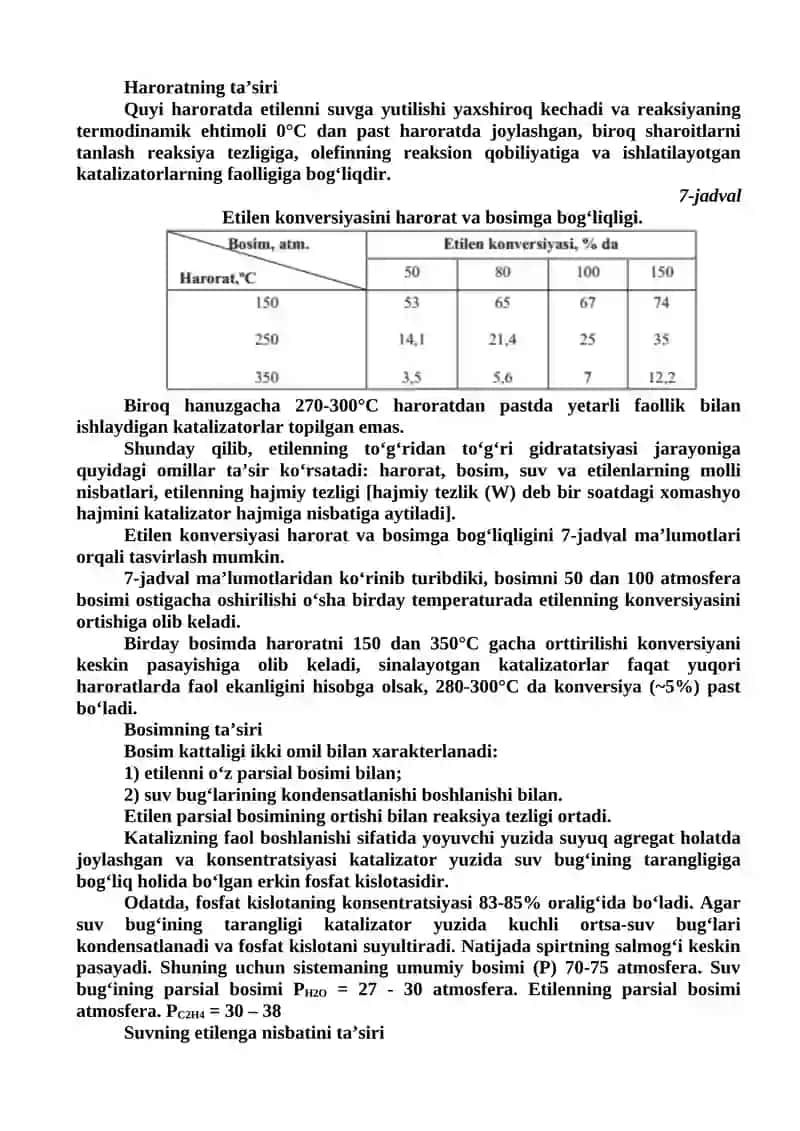 Spirtlar ishlab chiqarish 2