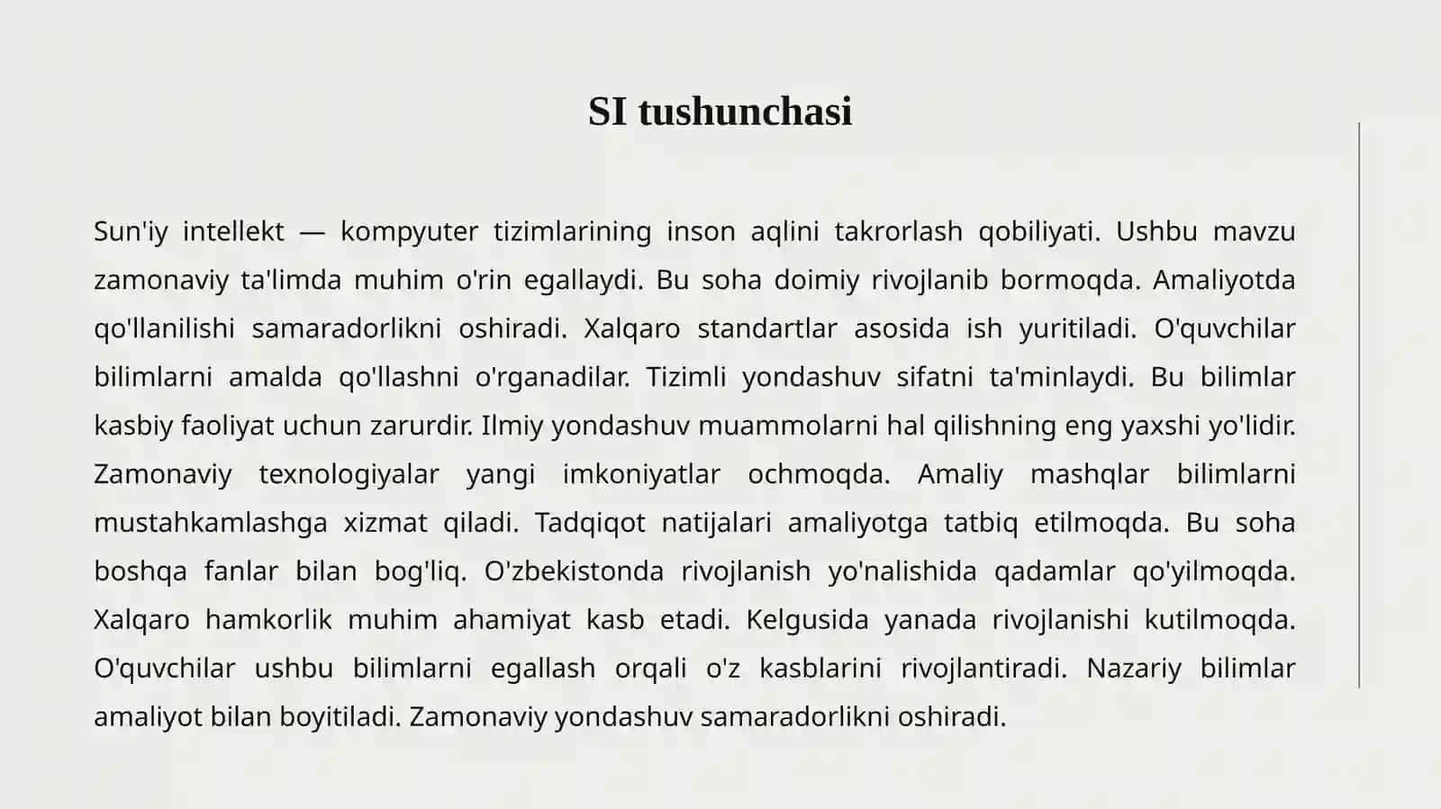 SUN'IY INTELLEKT 2
