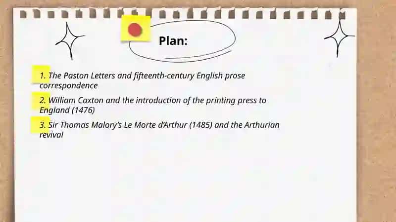 The Paston Letters and fifteenth-century English prose correspondence 2