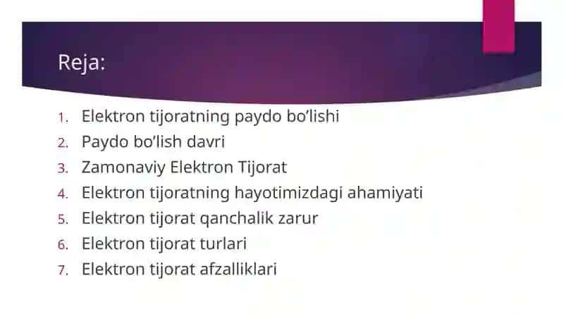 Elektron Tijoratning paydo bo’lishi va rivojlanish bosqichlari 2
