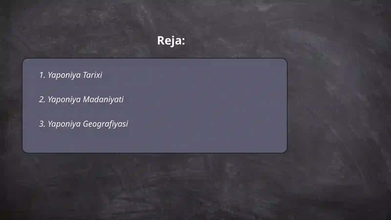 Yaponiya Tarixi 2
