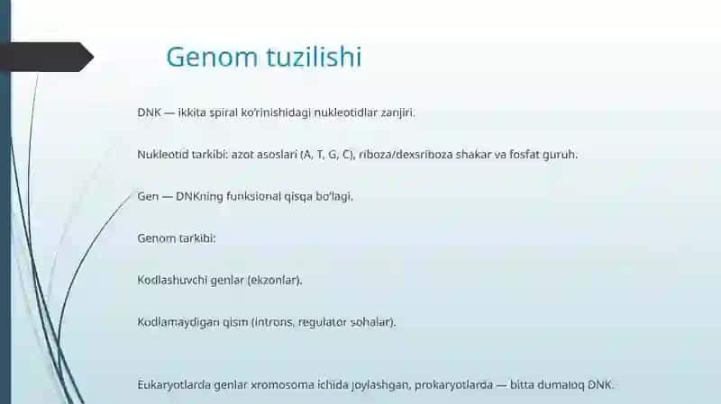 Genomnio‘rganishningmolekulyargenetikmetodlari 2