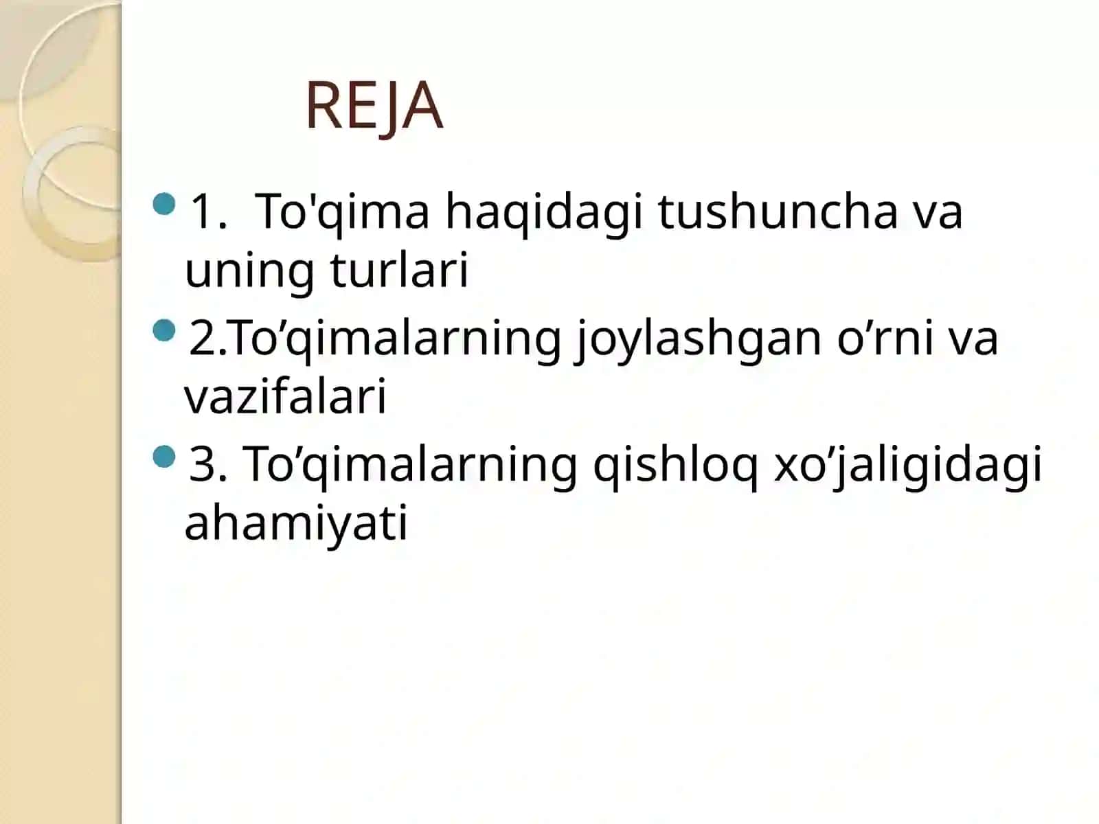 O’simliklar to’qimalari va ularning qishloq xo’jaligidagi ahamiyati 2