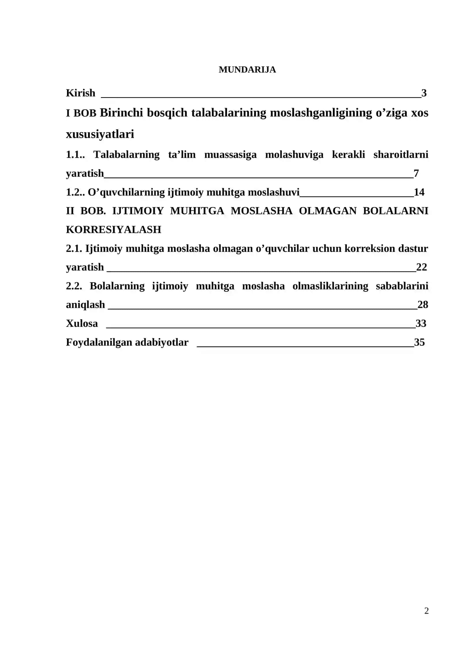 BIRINCHI BOSQICH TALABALARINING MOSLASHGANLIGINING O’ZIGA XOS XUSUSIYATLARI 2