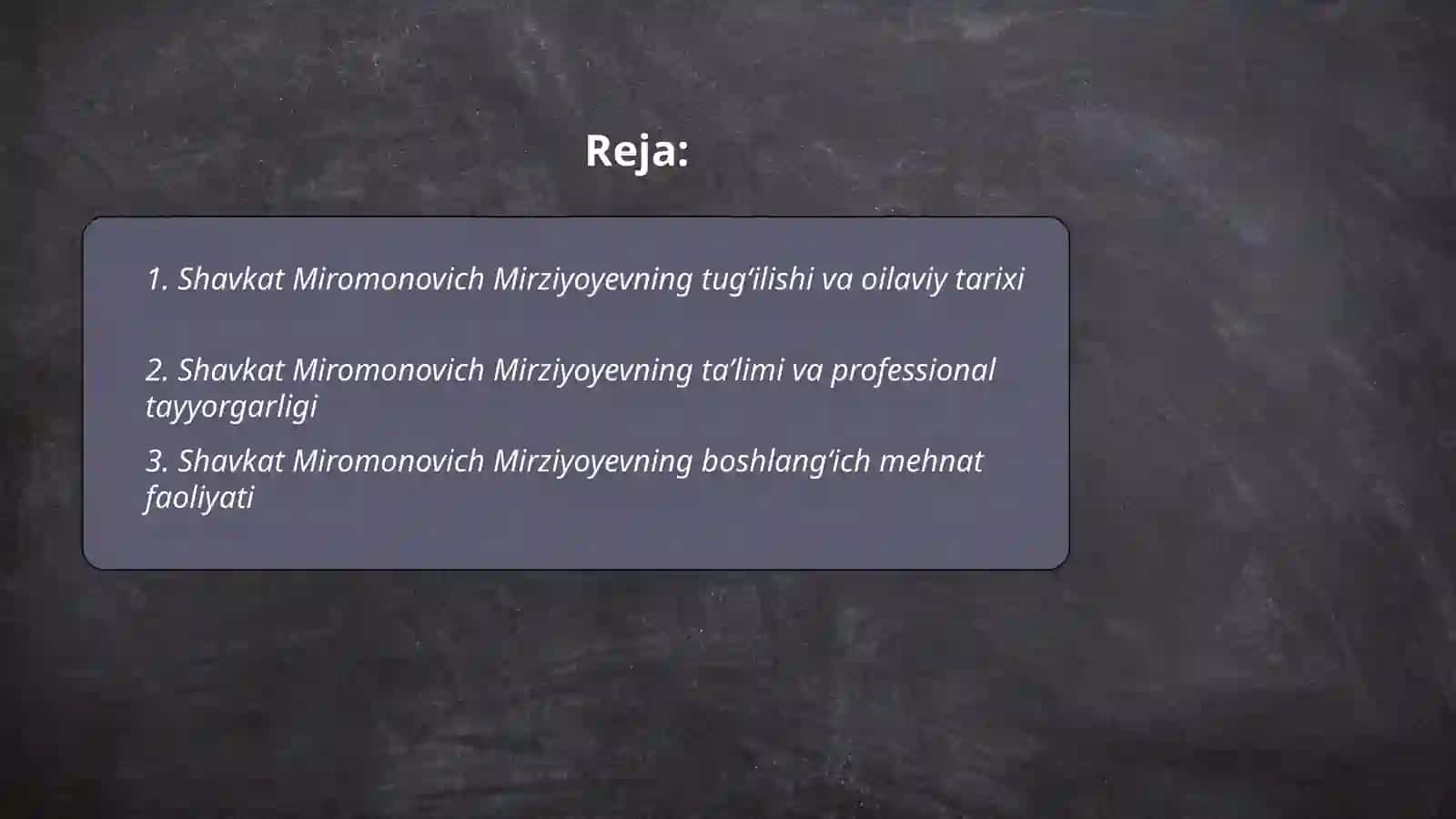 Shavkat Miromonovich Mirziyoyevning tugʻilishi va oilaviy tarixi 2