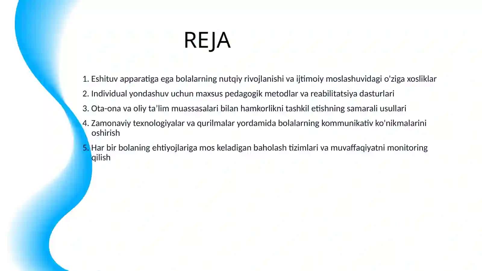 ESHITUV APPARATI BOR BOLALARGA INDIVIDUAL YONDASHUV 2