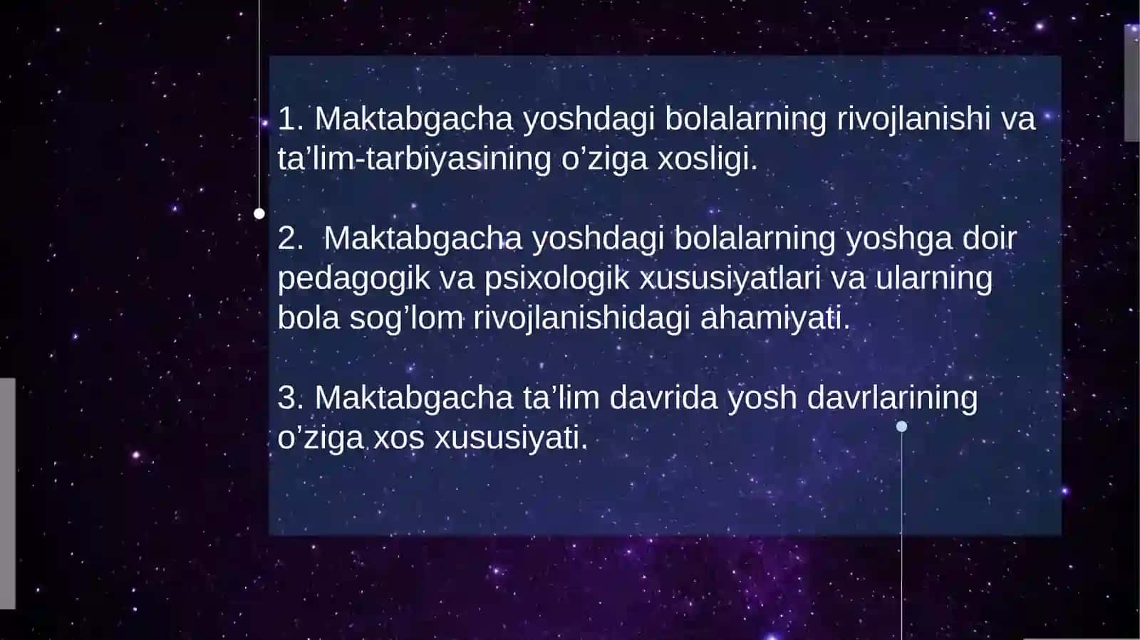 Maktabgacha yoshdagi bolalarning rivojlanishi va ta'lim-tarbiyasi 2