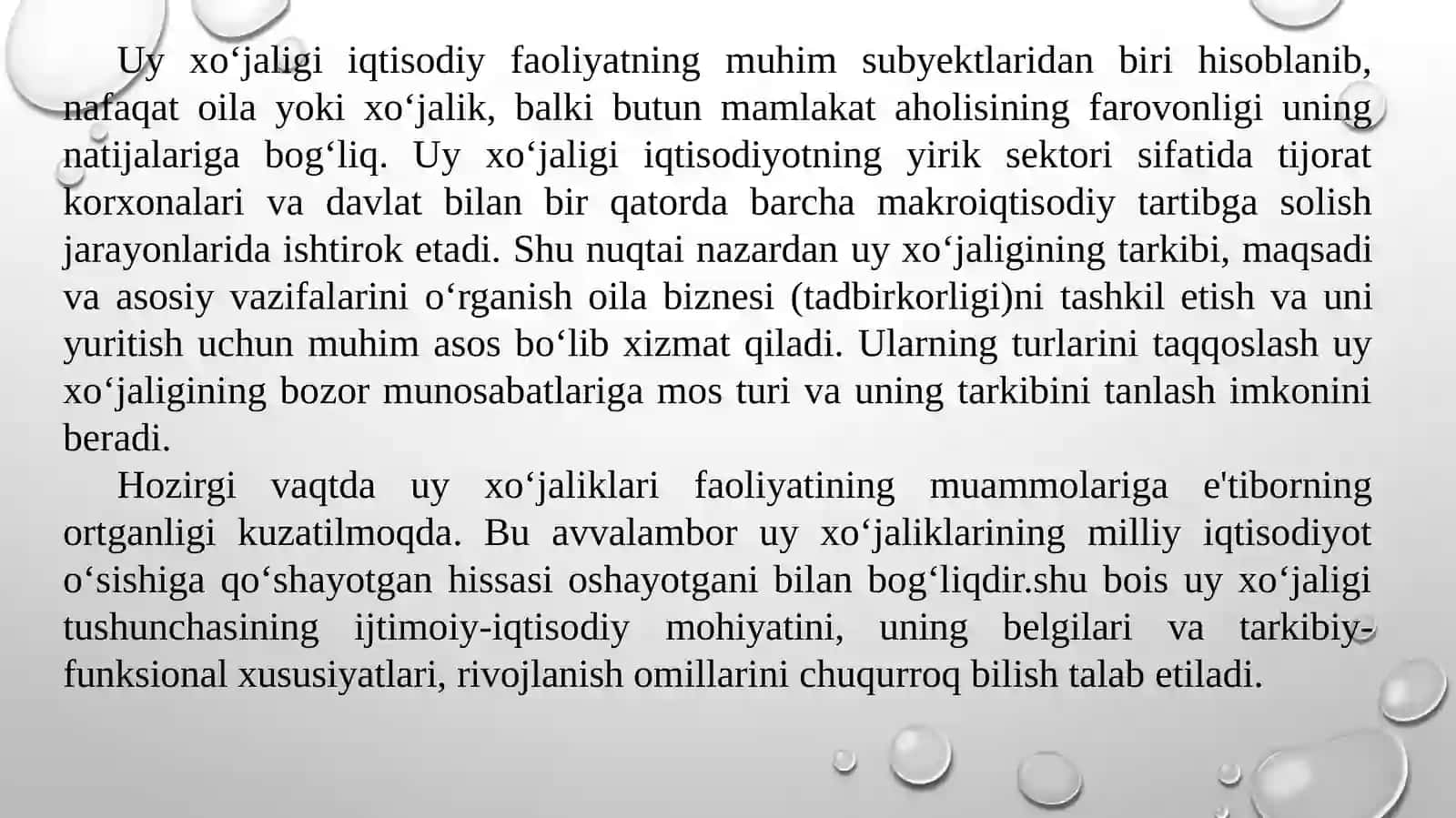 UYXU'JALIGI FAOLIYATINI RIVOJLANISHINING NAZARIY ASOSLARI 2