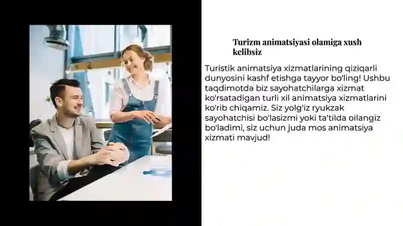 Turizm animatsiyasi 2