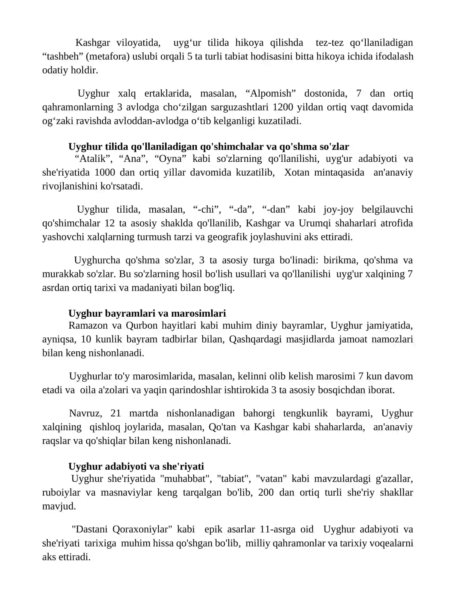 Uyg'ur xalqining urf-odat va an'analari,ularni tilda ishlatilishi 2