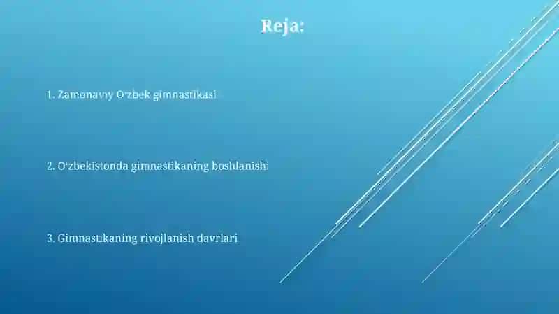 Oʻzbekiston gimnastikasini rivojlanish tarixi 2