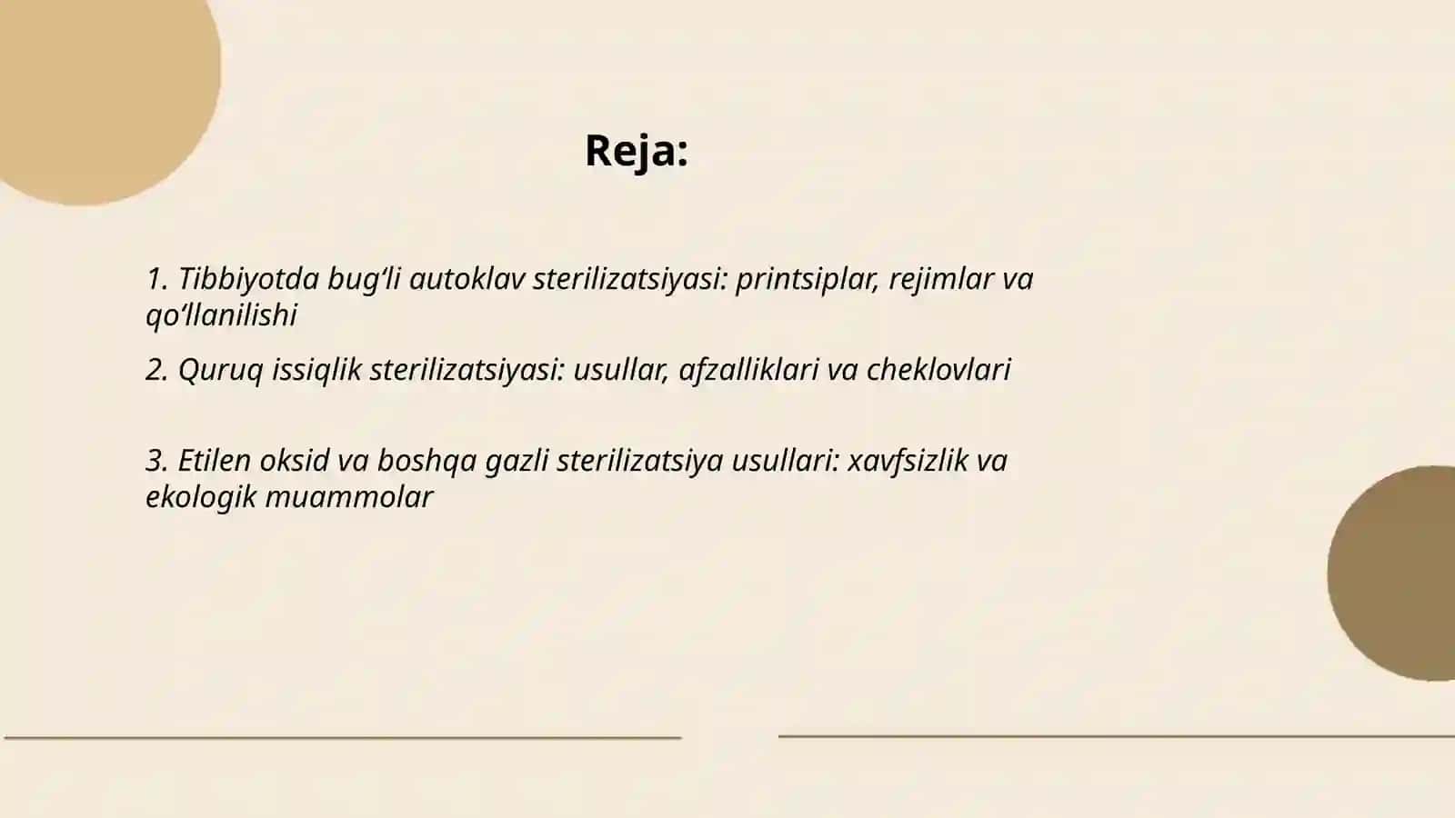 Zamonaviy sterilizatsiya usullari 2