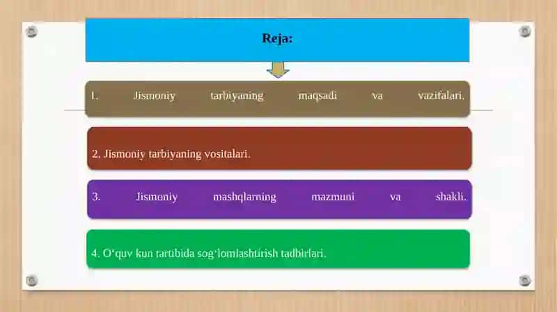 Maktab o‘quvchilarinining jismoniy tarbiyasi 2