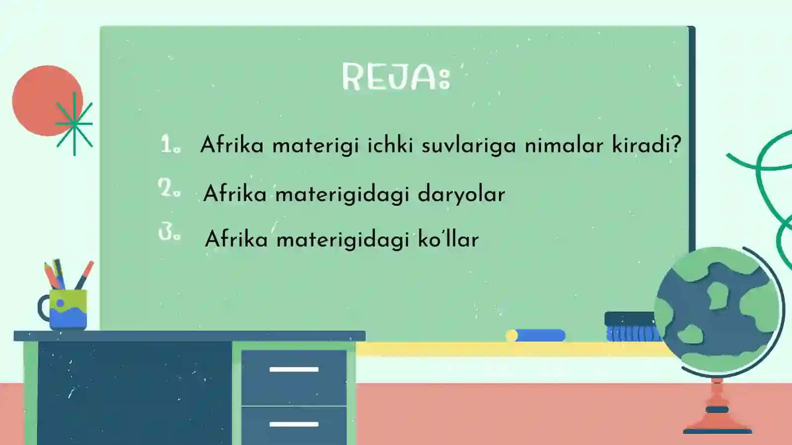 AFRIKA MATERIGINING ICHKI SUVLARI 2