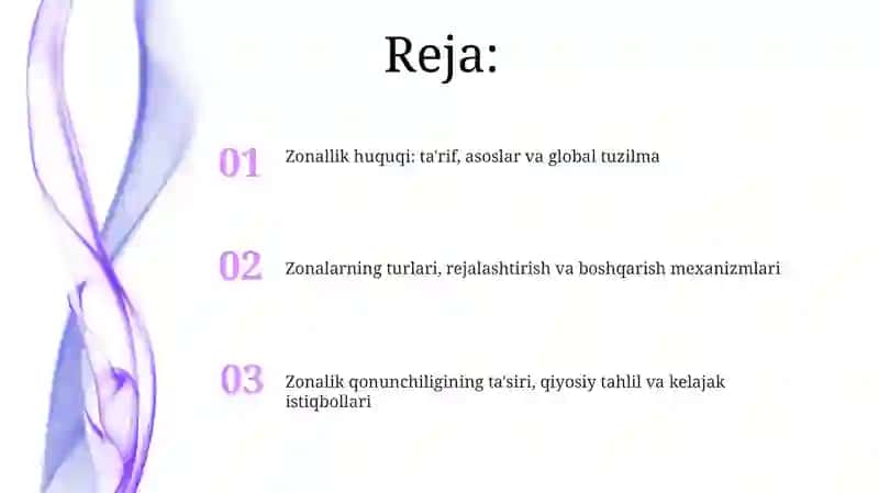 Zoʻnallikning davriy qonuni va uni gumumsayyorlash 2