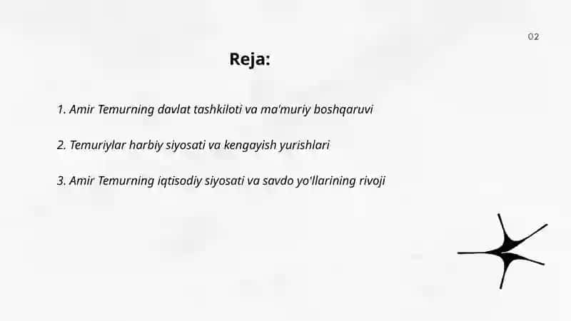 Amir Temur davlatchiligi 2