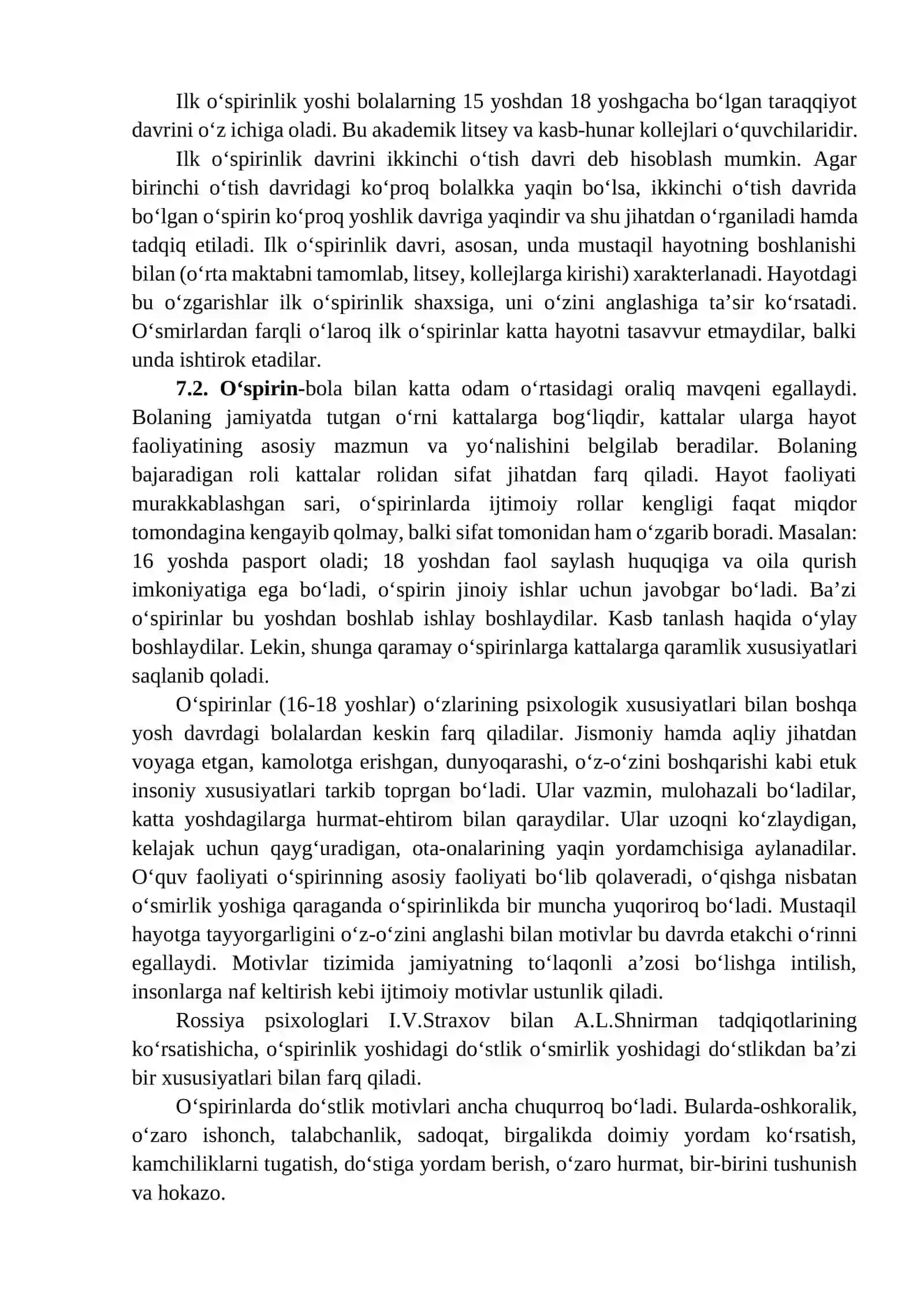 O’SPIRINLIK DAVRINING PSIXOLOGIK XUSUSIYATLARI 2