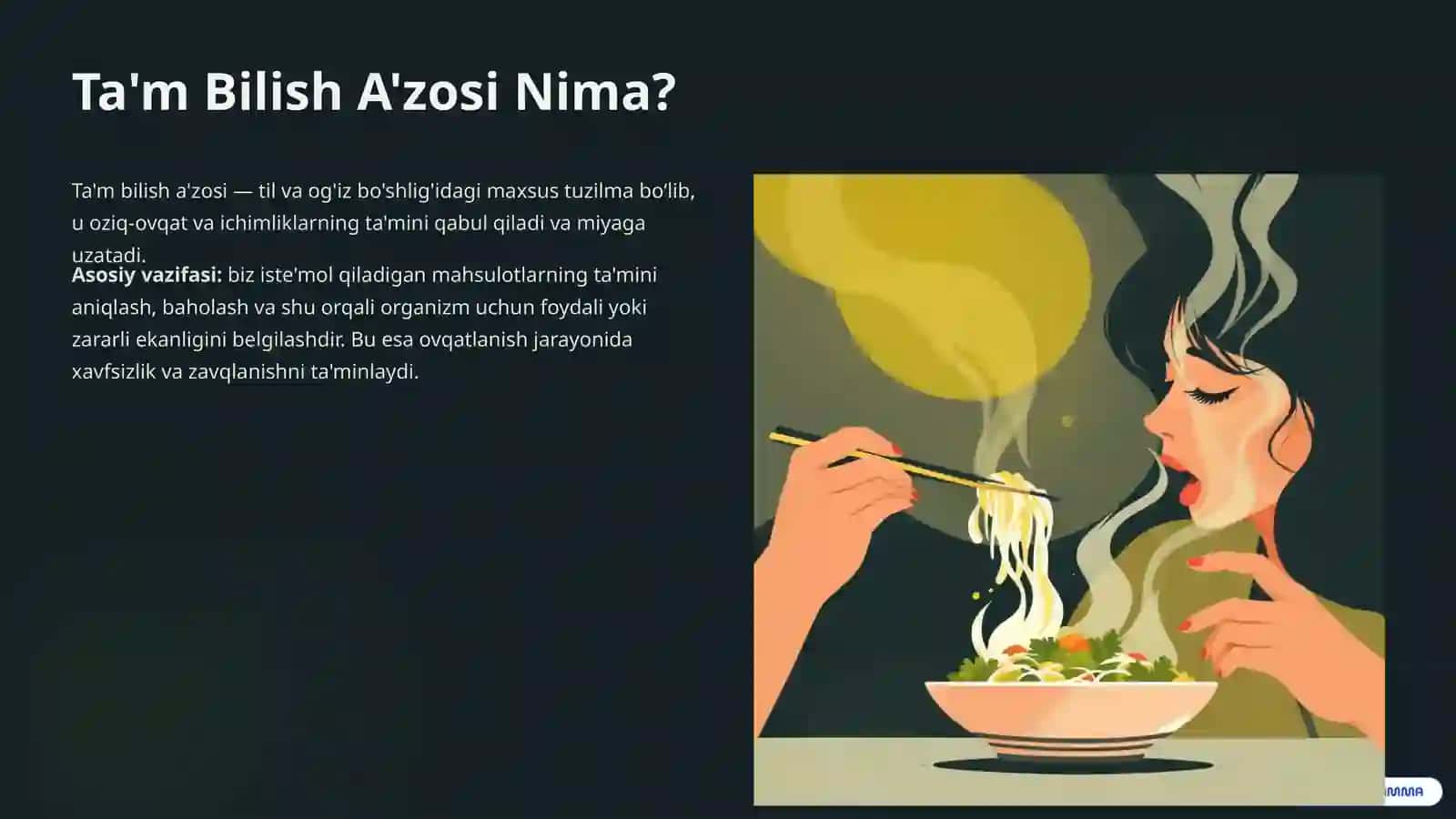 Ta'm Bilish A'zosi: Insonning Ta'm Sezgisi Sirlarini O‘rganish 2