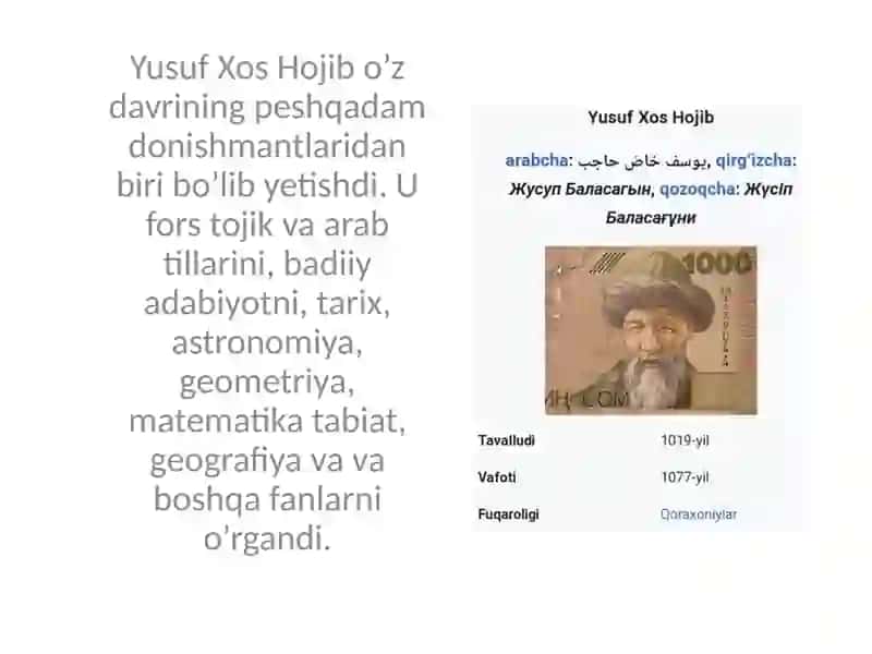 YUSUF XOS HOJIB 2