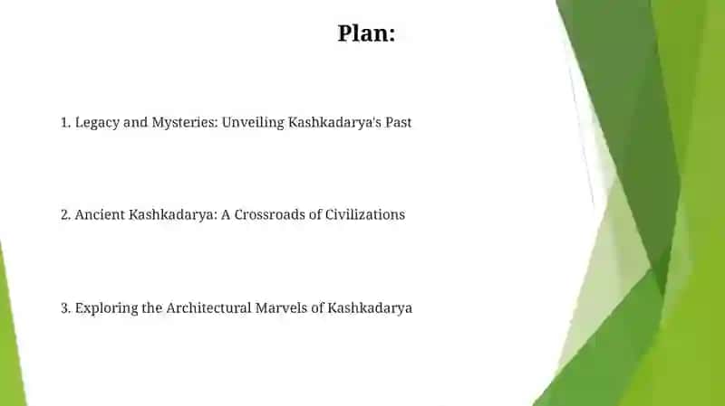 Presentation about the ancient cities of Kashkadarya 2