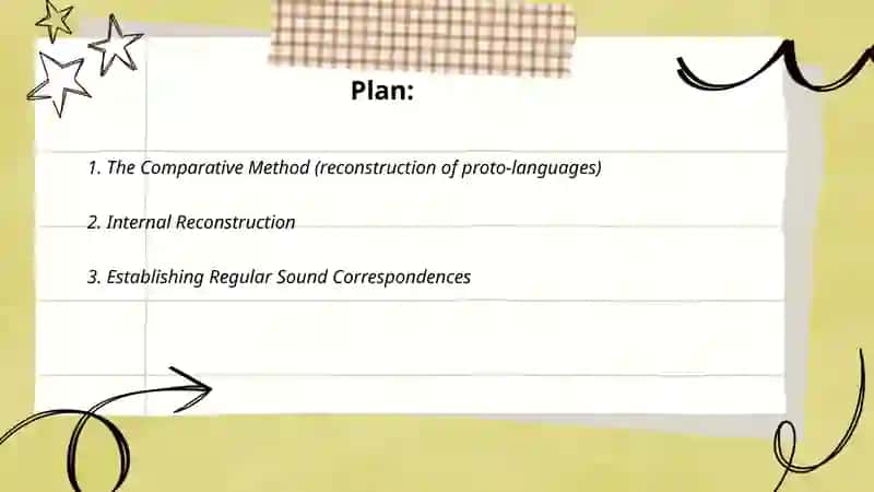 Methods of comparative study of languages 2