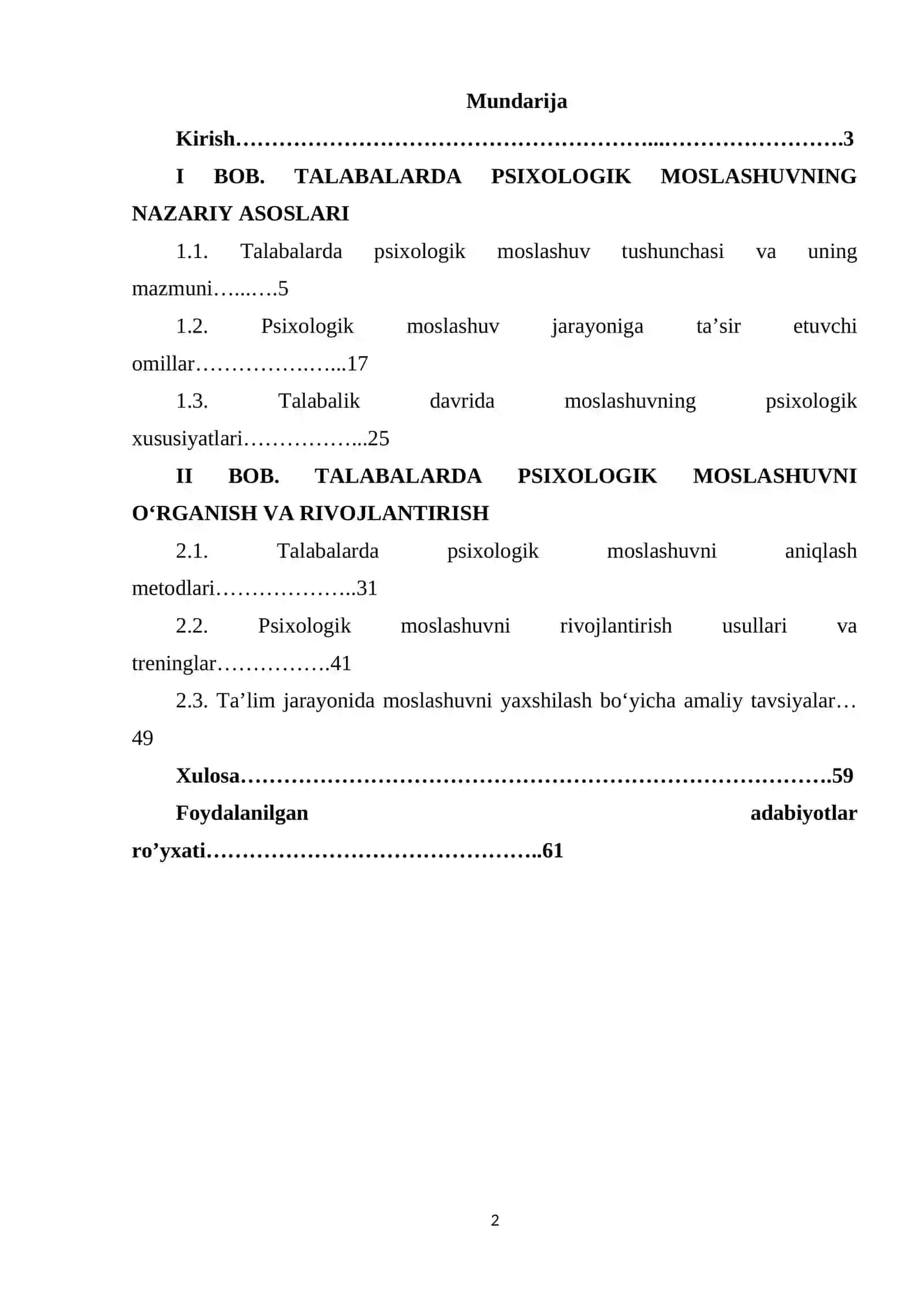 Talabalarda psixologik moslashuv 2